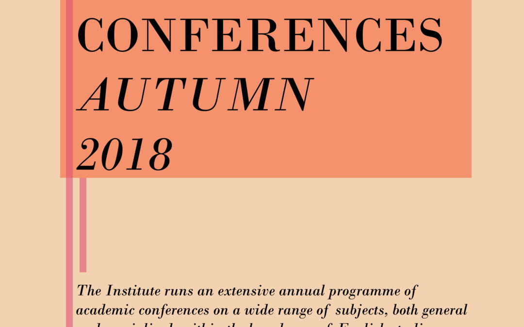 2018 Autumn Conferences at the IES